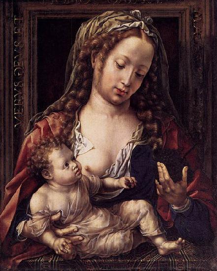 Jan Gossaert Mabuse Virgin and Child